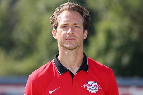 Tim Lobinger, zur Zeit dieser Aufnahme aus dem Juli 2014 Athletiktrainer bei den Fußballern von RB Leipzig, hat Leukämie
