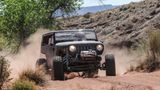 Die knapp 500 PS des Jeep Quicksand sind kaum zu bändigen, insbesondere auf losem Untergrund.