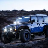 Der Dritte im Jeep-Prototypen-Bunde ist der "Luminator", der sich durch ausgefeilte LED-Lichttechnik auszeichnet.