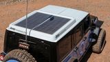 Zur Stromversorgung hat Jeep auf dem Dach Solar-Panels angebracht.