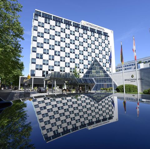 Das "Intercontinental" in Berlin wurde zuletzt als Hotel von Donald Trump gehandelt.