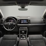 Das Cockpit des Skoda Karoq