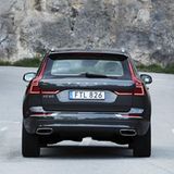 Die Heckleuchten des Volvo XC60 sind nun stärker ausgeprägt