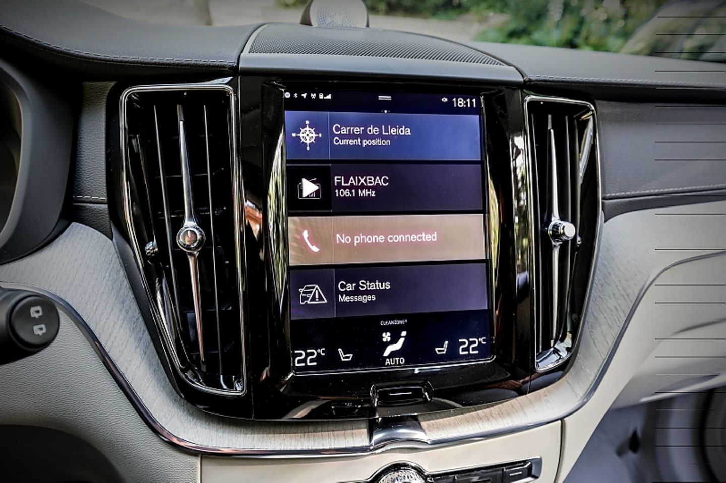 Die Komandozentrale des Volvo XC60