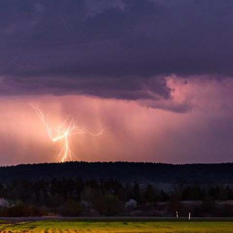 Schwere Unwetter zogen über Deutschland: Hier ein Bild aus der Nähe von Jena
