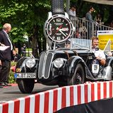 BMW-Entwicklungsvorstand Klaus Fröhlich war zum ersten Mal bei der Mille Miglia dabei.