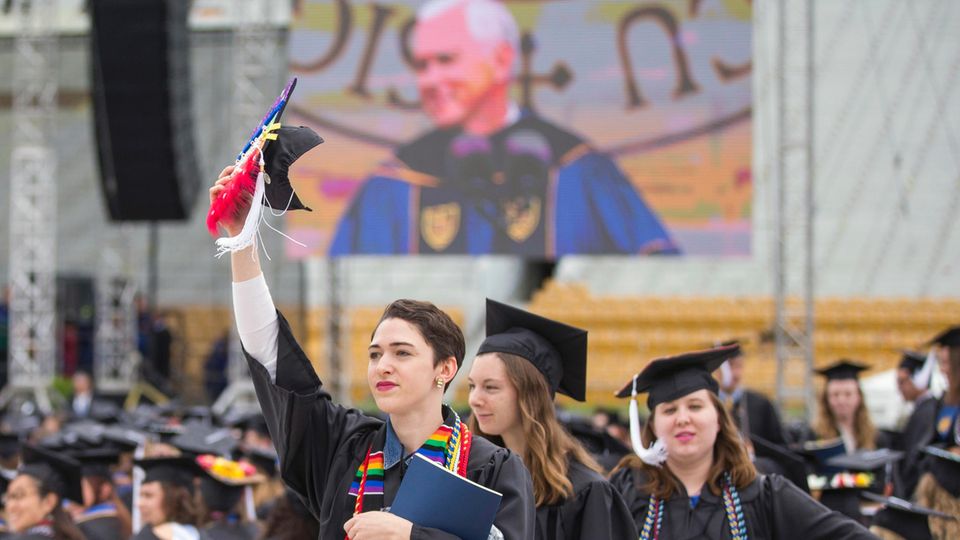 Rede Mike Pence Studentenprotest