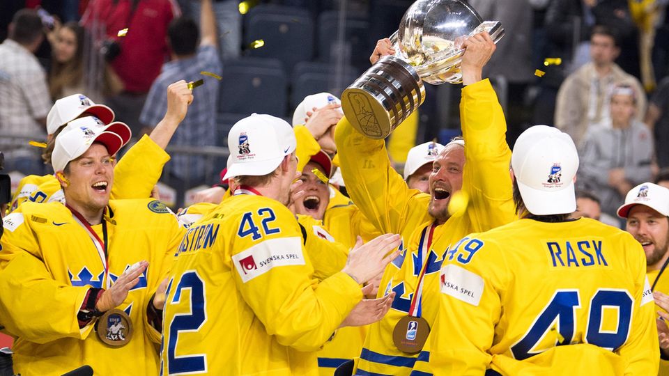 Eishockey-WM: Schweden bejubelt den Titelgewinn über Kanada