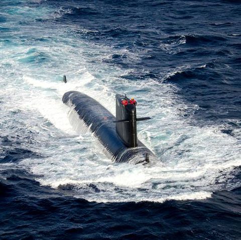 Die Saphir ist das zweite Boot der Rubis-Klasse (SNA72). Sie sind die kleinsten und kompaktesten Atom-U-Boote der Welt.