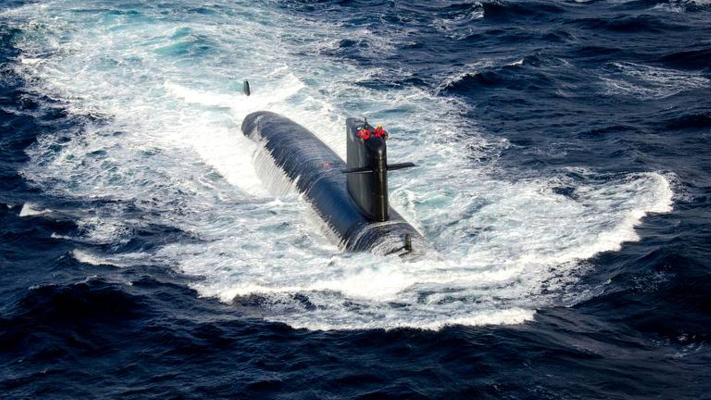 Die Saphir ist das zweite Boot der Rubis-Klasse (SNA72). Sie sind die kleinsten und kompaktesten Atom-U-Boote der Welt.