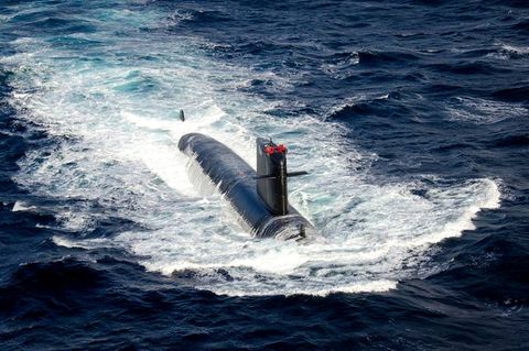 Die Saphir ist das zweite Boot der Rubis-Klasse (SNA72). Sie sind die kleinsten und kompaktesten Atom-U-Boote der Welt.