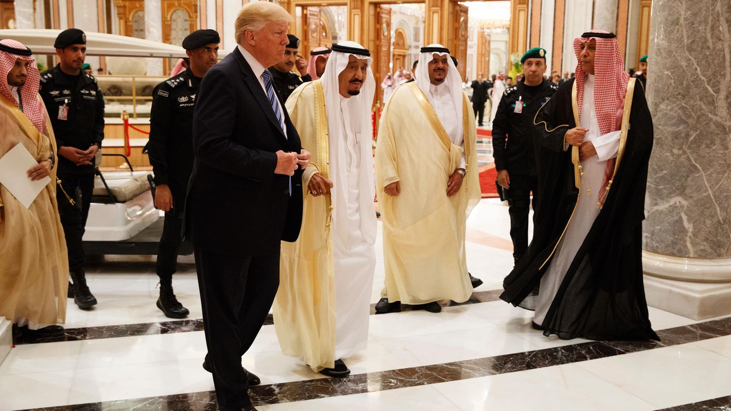 Donald Trump in Saudi-Arabien