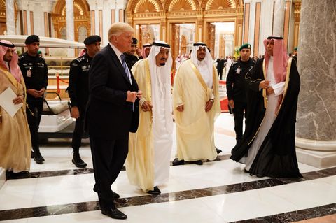 Donald Trump in Saudi-Arabien