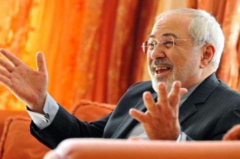 Irans Außenminister Mohammed Dschawad Sarif reagierte sarkastisch auf verbale Angriffe von Trump und Salman