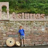 Dreierarkade vom präromanischen Palast des Königs Ramiro