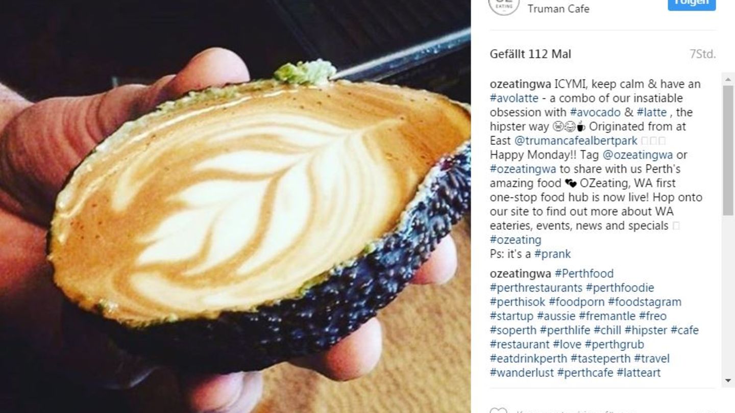 Die Avolatte: Marketing-Coup oder Scherz?