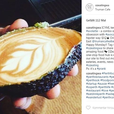 Die Avolatte: Marketing-Coup oder Scherz?