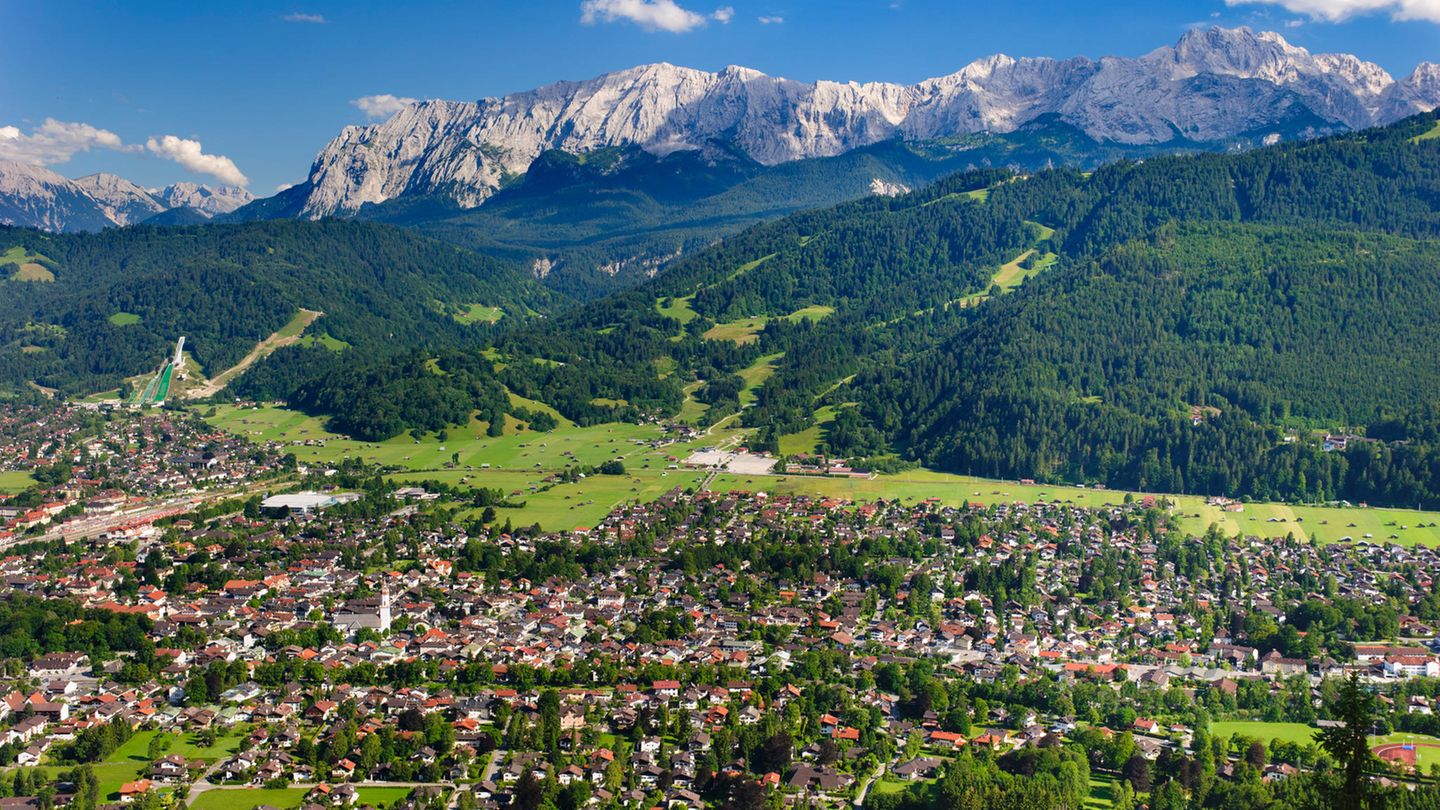 Garmisch-Patenkirchen in Bayern