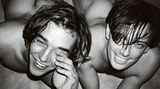 James Gooding und Donovan Leitch 1999 in Los Angeles, fotografiert von Mario Testino