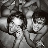 James Gooding und Donovan Leitch 1999 in Los Angeles, fotografiert von Mario Testino