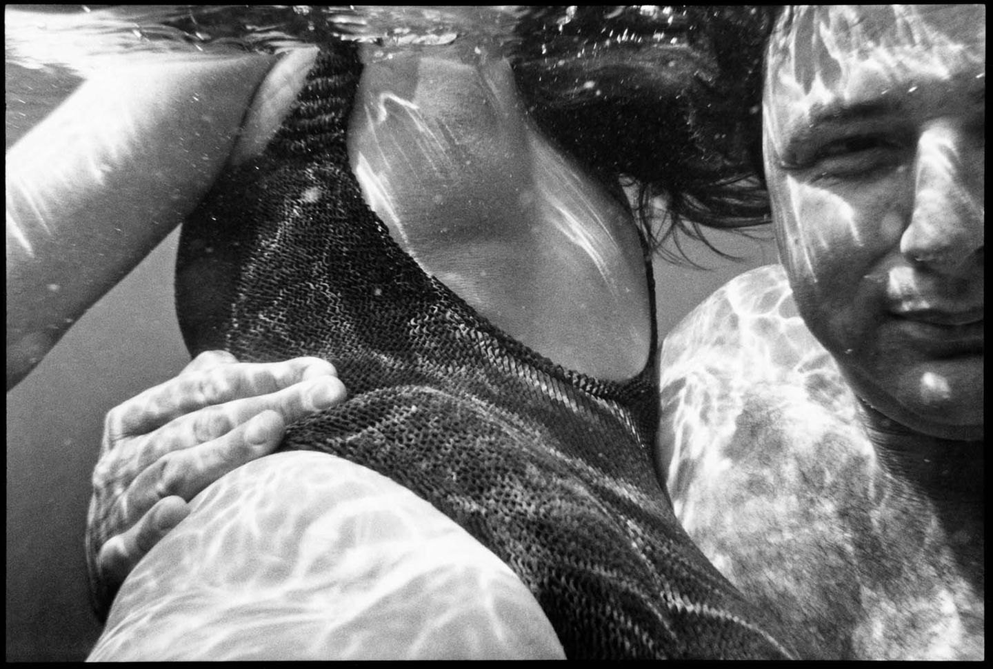 Selbstporträt des Fotografen Jean Pigozzi 1988 Cap d'Antibes