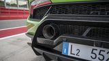 Lamborghini Huracan Performante - Dauerfeuer aus der Auspuffanlage