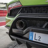 Lamborghini Huracan Performante - Dauerfeuer aus der Auspuffanlage