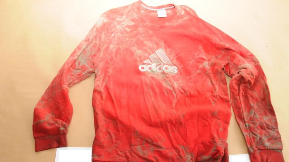 Nachrichten Deutschland Schädelfund Dieser Pullover steckte im Juli 2016 neben dem Torso in einem Plastiksack,