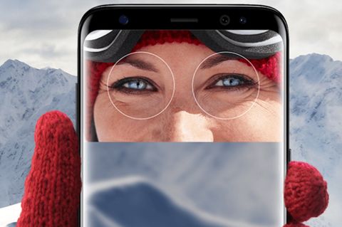 Das Galaxy S8 lässt sich mit der Iris entsperren - das Verfahren konnten Experten nun umgehen.