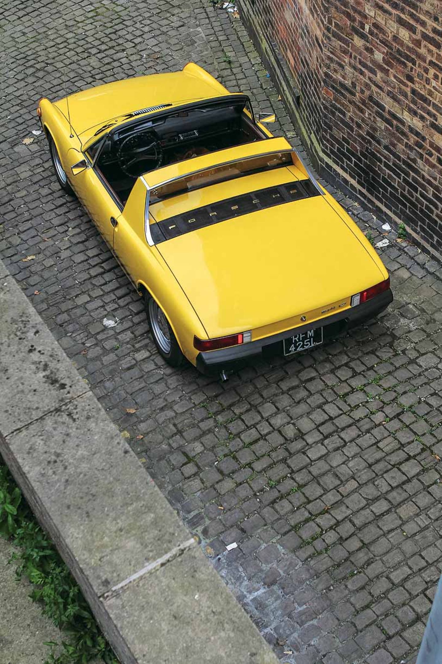 Andy Talbot entdeckte den 914er Porsche online und ließ ihn von Zypern nach England verschiffen.