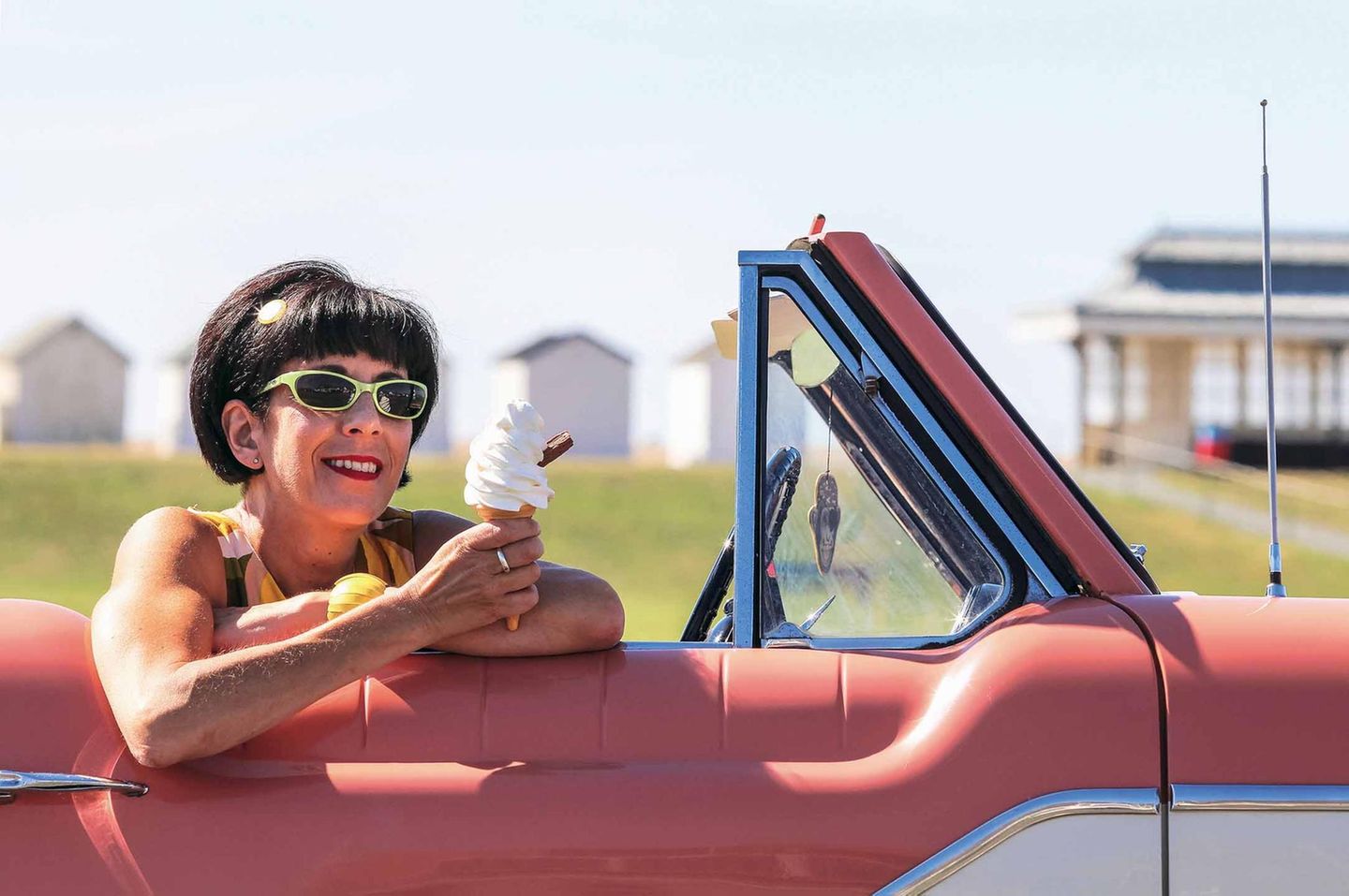 "Wir gehören zusammen wie Fish & Chips", sagt Myia Hancox über sich und ihren Nash Metropolitan.