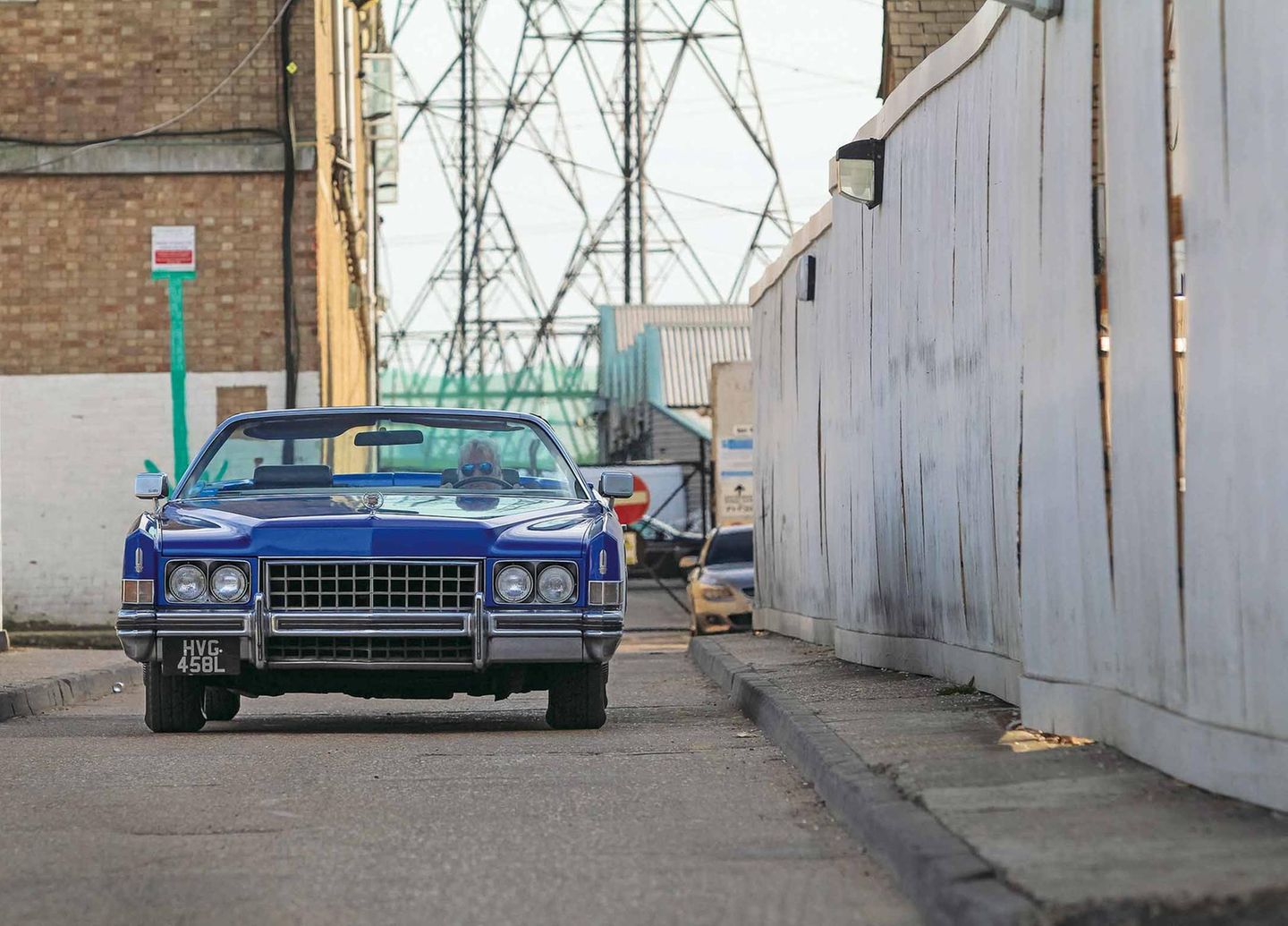 Dieser Cadillac Eldorado der 7. Generation (1971-1978) war der Anfang vom Ende der gigantischen Karossen mit überdimensionierten Motoren. Bill Thompson erwarb ihn 2007.