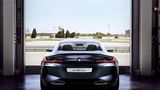 BMW 8er Concept - das Heck zeigt sich zerklüftet