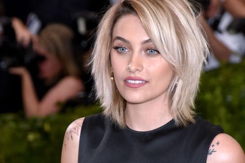 Paris Jackson, die Tochter des verstorbenen Popstars Michael Jackson, bei einer Gala in New York