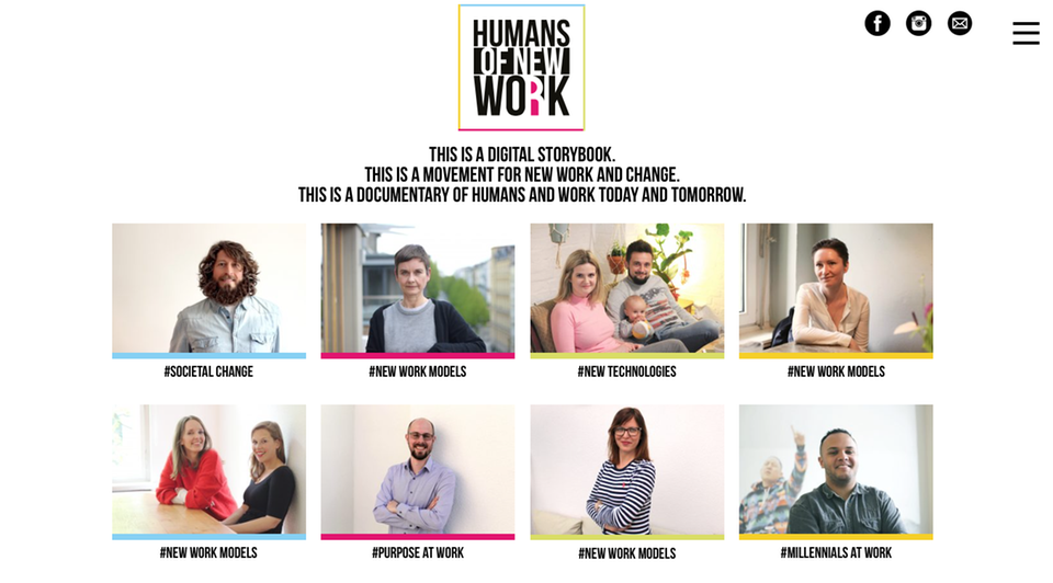 Humans of New Work Humans of New Work