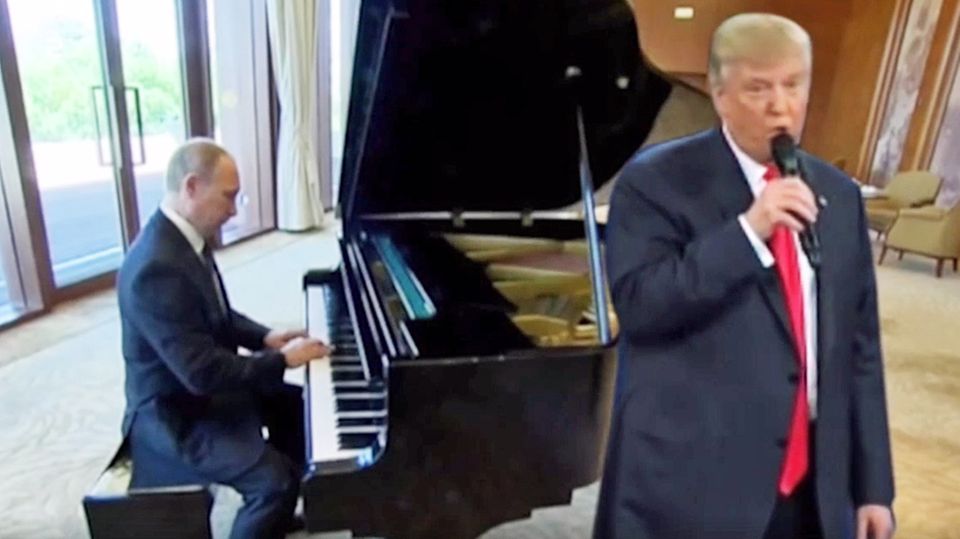 Wladimir Putin und Donald Trump Wladimir Putin und Donald Trump