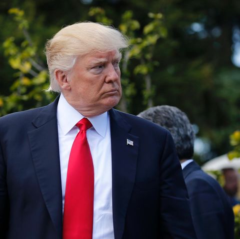 Donald Trump bei G7-Gipfel in Taormina auf Sizilien