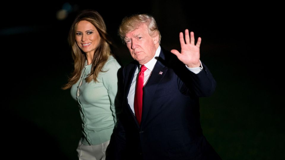 Donald Trump zurück in Washington