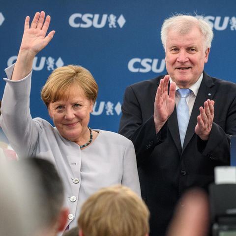Angela Merkel Seehofer