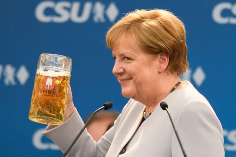 Angela Merkel hat die Europäer aufgerufen, ihr Schicksal selbst in die Hand zu nehmen