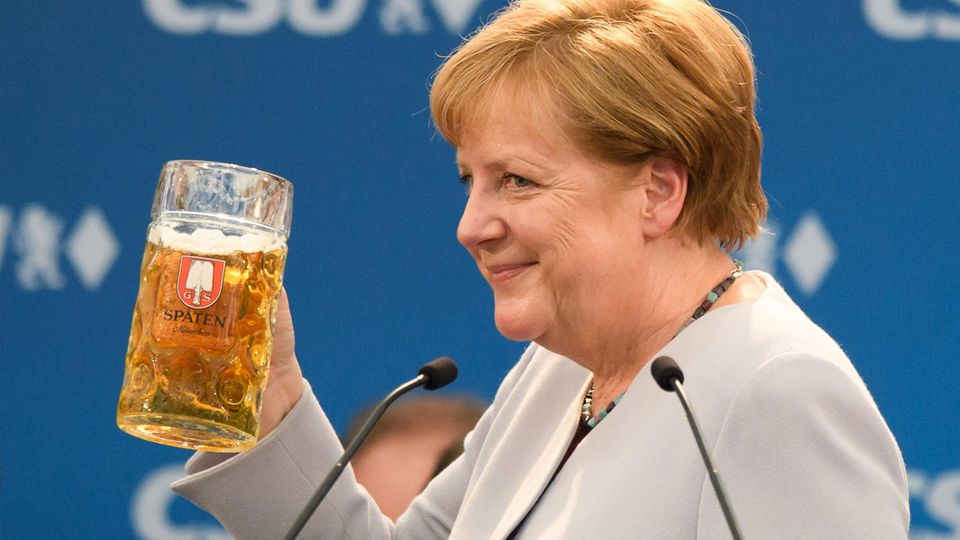 Angela Merkel hat die Europäer aufgerufen, ihr Schicksal selbst in die Hand zu nehmen