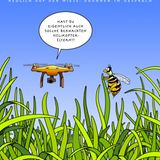 Cartoon zum Tag des Notrufs: Wo bleibt Feuerwehrmann Horst?