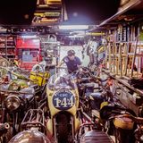 Die Werkstatt von Animal Boats.