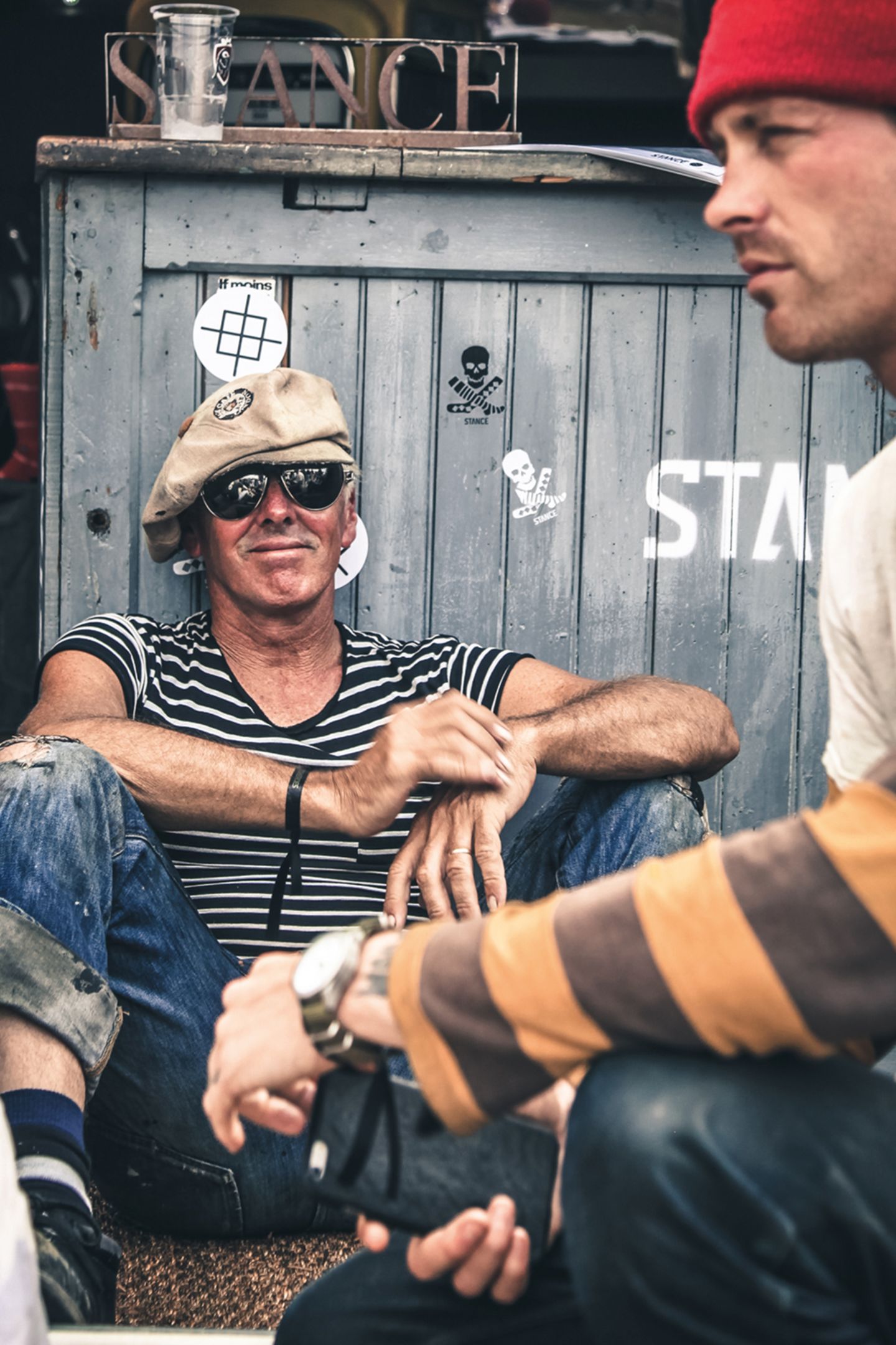 Besucher der "Wheels and Waves".