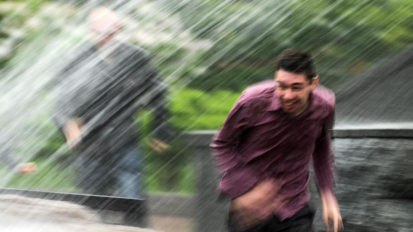 Unwetter Moskau