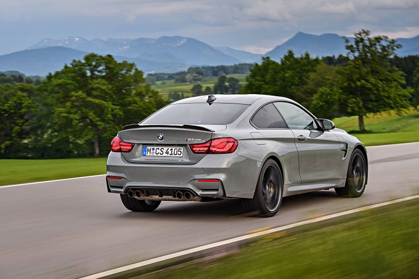 BMW M4 CS - gerade die Räder-/Reifen-Kombination ist exzellent
