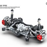 Das Sportdifferenzial an der Hinterachse ist optional