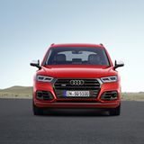 Die Karosserie des Audi SQ5 3.0 TFSI liegt 30 Millimeter tiefer als der normale Audi Q5