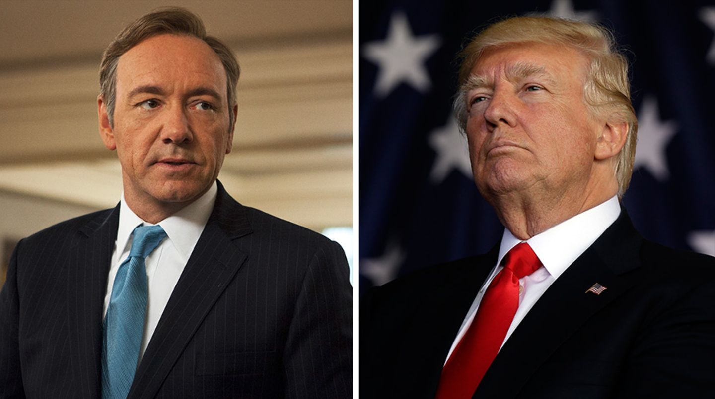 Frank Underwood Donald Trump