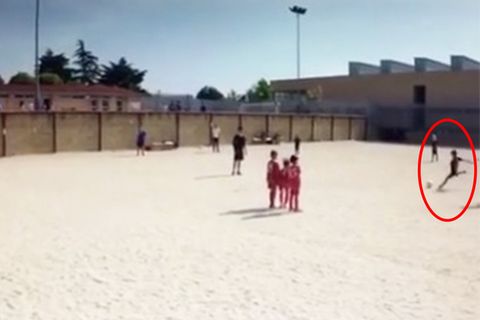 Ronaldo Junior schießt jetzt schon bessere Freistöße als Papa